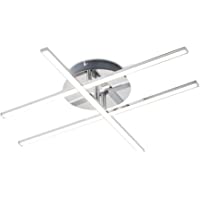 B.K.Licht Lámpara de techo I Placa LED 3 x 12-5 W I Lampara de salón moderna I Luz Blanco Natural 3.000K 1150LM I…